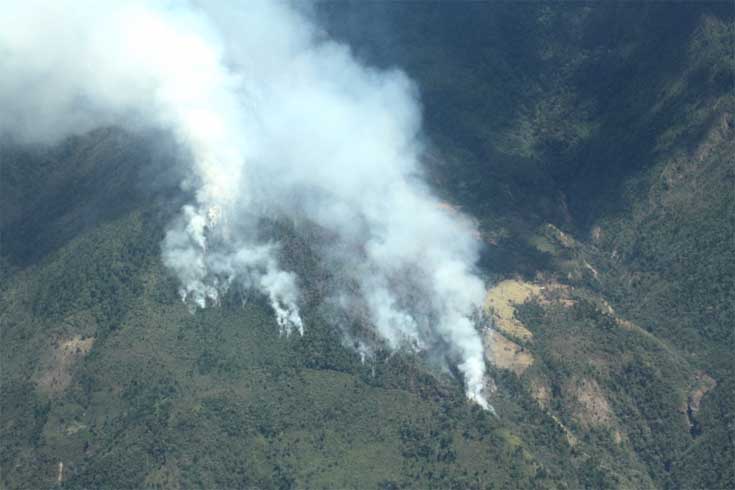 Chirripo fire