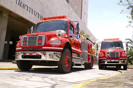 new fire trucks