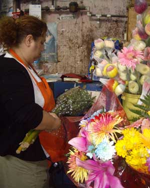 Mercado Central flores