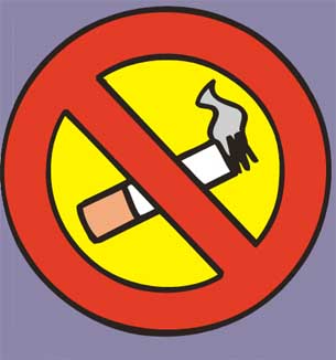 smoking
                        sign