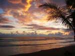 Sunset over Pacific